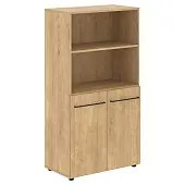 Шкаф с глухими малыми дверьми LMC 80.5 Дуб Бофорд 800х430х1517 LOFTIS | Защита-Офис - интернет-магазин сейфов, кресел, металлической 