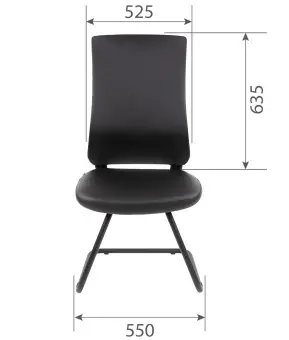 расКресло Chairman 500 V ЭКО | Защита-Офис - интернет-магазин сейфов, кресел, металлической  - фото 1