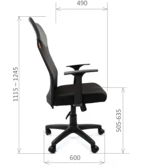 Кресло руководителя Chairman 610 LT | Защита-Офис - интернет-магазин сейфов, кресел, металлической и офисной мебели в Казани и Йошкар-Оле
