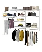 Гардеробная система Optima G240 белая Гардеробная система Optima G240 белая | Защита-Офис - интернет-магазин сейфов, кресел, металлической