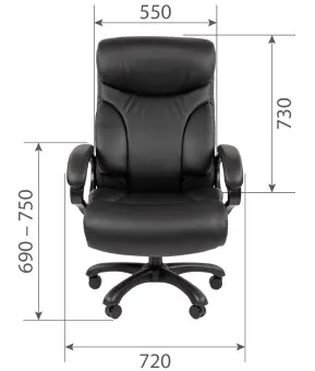 расКресло руководителя Chairman 401 эко | Защита-Офис - интернет-магазин сейфов, кресел, металлической  - фото 1