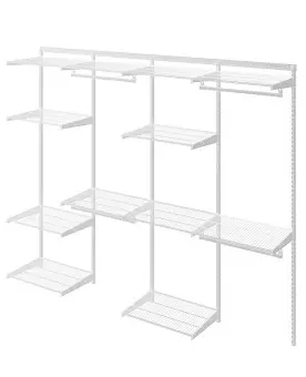 Гардеробная система Max G240 белая | Защита-Офис - интернет-магазин сейфов, кресел, металлической и офисной мебели в Казани и Йошкар-Оле