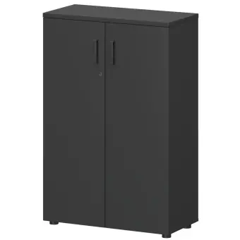 Шкаф СМШ-38Д Графит 792x380x1215 Смарт | Защита-Офис - интернет-магазин сейфов, кресел, металлической и офисной мебели в Казани и Йошкар-Оле