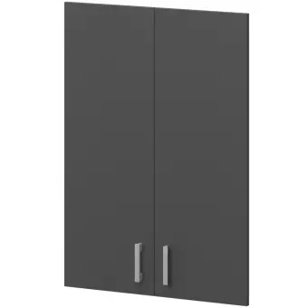 Двери для широких стеллажей А-610.Ф Антрацит 710x18x1120 Арго | Защита-Офис - интернет-магазин сейфов, кресел, металлической и офисной мебели в Казани и Йошкар-Оле