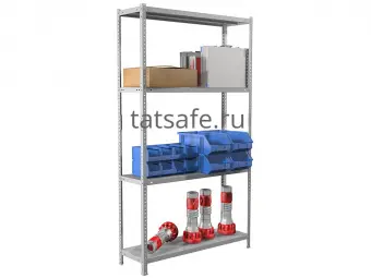 Стеллаж MS Standart 200KD/100x40/4 | Защита-Офис - интернет-магазин сейфов, кресел, металлической и офисной мебели в Казани и Йошкар-Оле