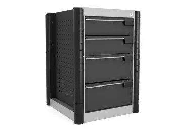 Тумба инструментальная Profi M-4 | Защита-Офис - интернет-магазин сейфов, кресел, металлической и офисной мебели в Казани и Йошкар-Оле
