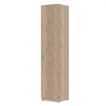 Шкаф колонка с глухой дверью SR-5U.1(R) дуб сонома светлый 386*375*1815 Simple | Защита-Офис - интернет-магазин сейфов, кресел, металлической и офисной мебели в Казани и Йошкар-Оле