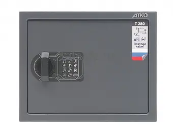 Сейф Aiko T-280 EL | Защита-Офис - интернет-магазин сейфов, кресел, металлической и офисной мебели в Казани и Йошкар-Оле