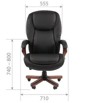 расКресло руководителя Chairman 408 | Защита-Офис - интернет-магазин сейфов, кресел, металлической  - фото 1