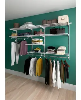 Гардеробная система Optima G240 белая | Защита-Офис - интернет-магазин сейфов, кресел, металлической и офисной мебели в Казани и Йошкар-Оле