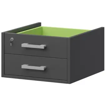 Тумба подвесная АТ-02 Антрацит 430x450x280 Арго | Защита-Офис Тумба подвесная АТ-02 Антрацит 430x450x280 Арго | Защита-Офис - интернет-магазин сейфов, кресел, металлической и офисной мебели в Казани и Йошкар-Оле