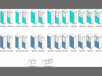 Шкаф Hilfe МД 1 1650/SS | Защита-Офис - интернет-магазин сейфов, кресел, металлической и офисной мебели в Казани и Йошкар-Оле