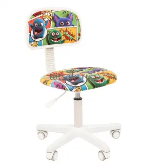 Кресло детское Chairman Kids 101 white | Защита-Офис - интернет-магазин сейфов, кресел, металлической и офисной мебели в Казани и Йошкар-Оле