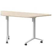 Стол мобильный складной трапециевидный МБ22-127.58Т бук/белый Стол мобильный складной трапециевидный МБ22-127.58Т бук/белый | Защита-Офис - интернет-магазин сейфов, кресел, металлической