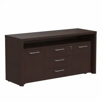 Тумба с фригобаром TTF-3D венге магия Z 1640*550*800 Torr-Z | Защита-Офис - интернет-магазин сейфов, кресел, металлической и офисной мебели в Казани и Йошкар-Оле