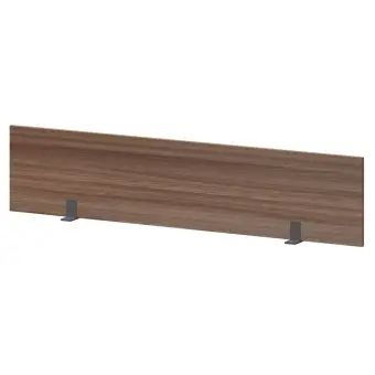Экран для одиночного стола СМЭ18-16 Темный шимо/Антрацит 1600x18x350 Арго-М | Защита-Офис - интернет-магазин сейфов, кресел, металлической и офисной мебели в Казани и Йошкар-Оле