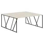 Стол LWST 1716 Сосна Эдмонт/Черный 1760х1606х750 LOFTIS | Защита-Офис - интернет-магазин сейфов, кресел, металлической 