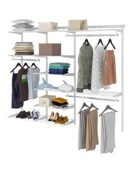 Гардеробная система Max G210 белая | Защита-Офис - интернет-магазин сейфов, кресел, металлической и офисной мебели в Казани и Йошкар-Оле