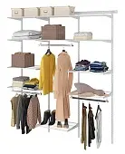 Гардеробная система Max G180 белая Гардеробная система Max G180 белая | Защита-Офис - интернет-магазин сейфов, кресел, металлической