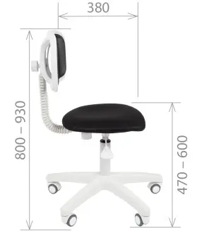 Кресло детское Chairman 250, красный | Защита-Офис - интернет-магазин сейфов, кресел, металлической и офисной мебели в Казани и Йошкар-Оле