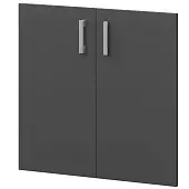 Двери для широких стеллажей А-602.Ф Антрацит 710x18x760 Арго | Защита-Офис - интернет-магазин сейфов, кресел, металлической 