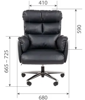 расКресло руководителя Chairman ПРЕМЬЕР 433 эко | Защита-Офис - интернет-магазин сейфов, кресел, металлической  - фото 1
