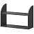 Полка подвесная А-300 Антрацит 770x290x600 Арго | Защита-Офис - интернет-магазин сейфов, кресел, металлической 