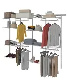 Гардеробная система Max G240 белая Гардеробная система Max G240 белая | Защита-Офис - интернет-магазин сейфов, кресел, металлической