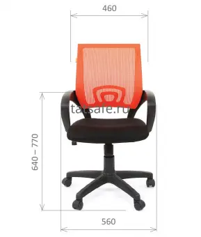 расКресло компьютерное Chairman 696 black | Защита-Офис - интернет-магазин сейфов, кресел, металлической  - фото 1