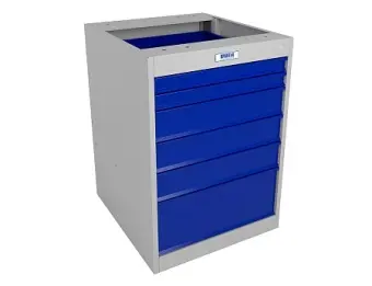 Тумба инструментальная WS-6 | Защита-Офис - интернет-магазин сейфов, кресел, металлической и офисной мебели в Казани и Йошкар-Оле