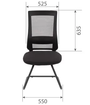 расКресло Chairman 500 V TW | Защита-Офис - интернет-магазин сейфов, кресел, металлической  - фото 1