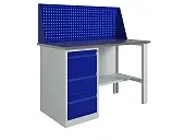 Верстак слесарный Profi (№403) WT140.WD3/F1.010 Верстак слесарный Profi (№403) WT140.WD3/F1.010 | Защита-Офис - интернет-магазин сейфов, кресел, металлической