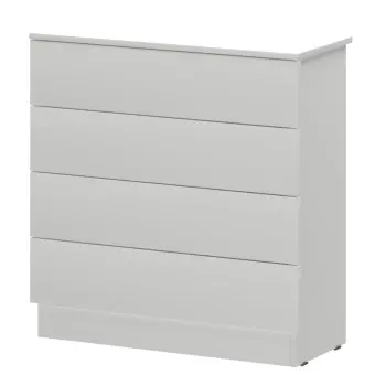 Комод 4 ящика Н-3263 Белый 780x330x800 Арго HOME | Защита-Офис - интернет-магазин сейфов, кресел, металлической и офисной мебели в Казани и Йошкар-Оле