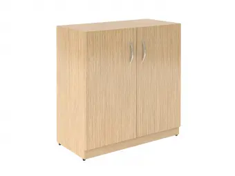 Шкаф с глухими малыми дверьми SR-2W.1 легно светлый 770*375*790 Simple | Защита-Офис - интернет-магазин сейфов, кресел, металлической и офисной мебели в Казани и Йошкар-Оле