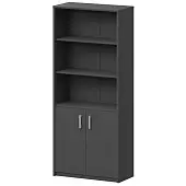 Шкаф А-310 Антрацит 770x370x2000 Арго | Защита-Офис - интернет-магазин сейфов, кресел, металлической 