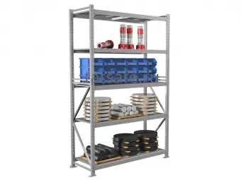 СТЕЛЛАЖ MS PRO 300/150X80/5 ярусов