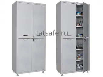Шкаф Hilfe МД 2 1780/SS | Защита-Офис - интернет-магазин сейфов, кресел, металлической и офисной мебели в Казани и Йошкар-Оле