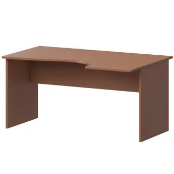 Стол эргономичный правый А-200.ПР Терракота 1400x900x760 Арго | Защита-Офис - интернет-магазин сейфов, кресел, металлической и офисной мебели в Казани и Йошкар-Оле