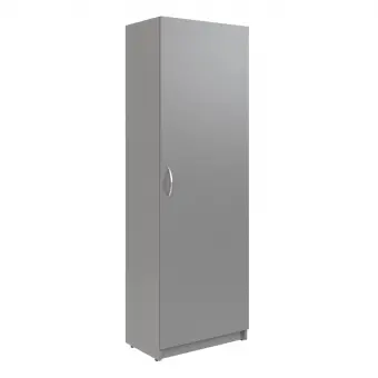 Шкаф для одежды SRW 60 серый 600*375*1815 Simple | Защита-Офис - интернет-магазин сейфов, кресел, металлической и офисной мебели в Казани и Йошкар-Оле