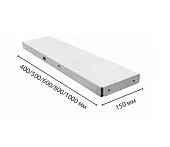 Полка яруса MS Pro 60х15 Z | Защита-Офис - интернет-магазин сейфов, кресел, металлической 