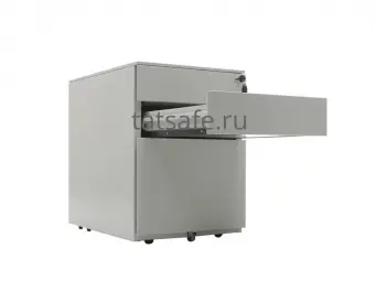 Мобильная тумба офисная NP-405 FL2 | Защита-Офис - интернет-магазин сейфов, кресел, металлической и офисной мебели в Казани и Йошкар-Оле