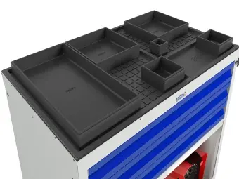 Тележка инструментальная WDS-3 | Защита-Офис Тележка инструментальная WDS-3 | Защита-Офис - интернет-магазин сейфов, кресел, металлической и офисной мебели в Казани и Йошкар-Оле