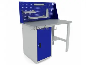 Верстак слесарный Profi (№203) WT120.WD1/F1.010 | Защита-Офис - интернет-магазин сейфов, кресел, металлической и офисной мебели в Казани и Йошкар-Оле