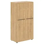 Шкаф с глухими средними дверьми LMC 80.1 Дуб Бофорд 800х430х1517 LOFTIS | Защита-Офис - интернет-магазин сейфов, кресел, металлической 