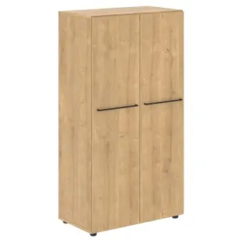 Шкаф с глухими средними дверьми LMC 80.1 Дуб Бофорд 800х430х1517 LOFTIS | Защита-Офис - интернет-магазин сейфов, кресел, металлической и офисной мебели в Казани и Йошкар-Оле