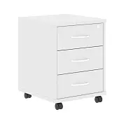 Тумба подкатная ТМ-3 белый с фолдингом 412*450*551 Imago | Защита-Офис - интернет-магазин сейфов, кресел, металлической 