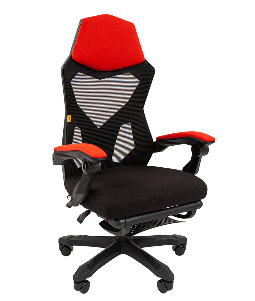 Кресло руководителя Chairman 571, черно-красный | Защита-Офис - интернет-магазин сейфов, кресел, металлической 