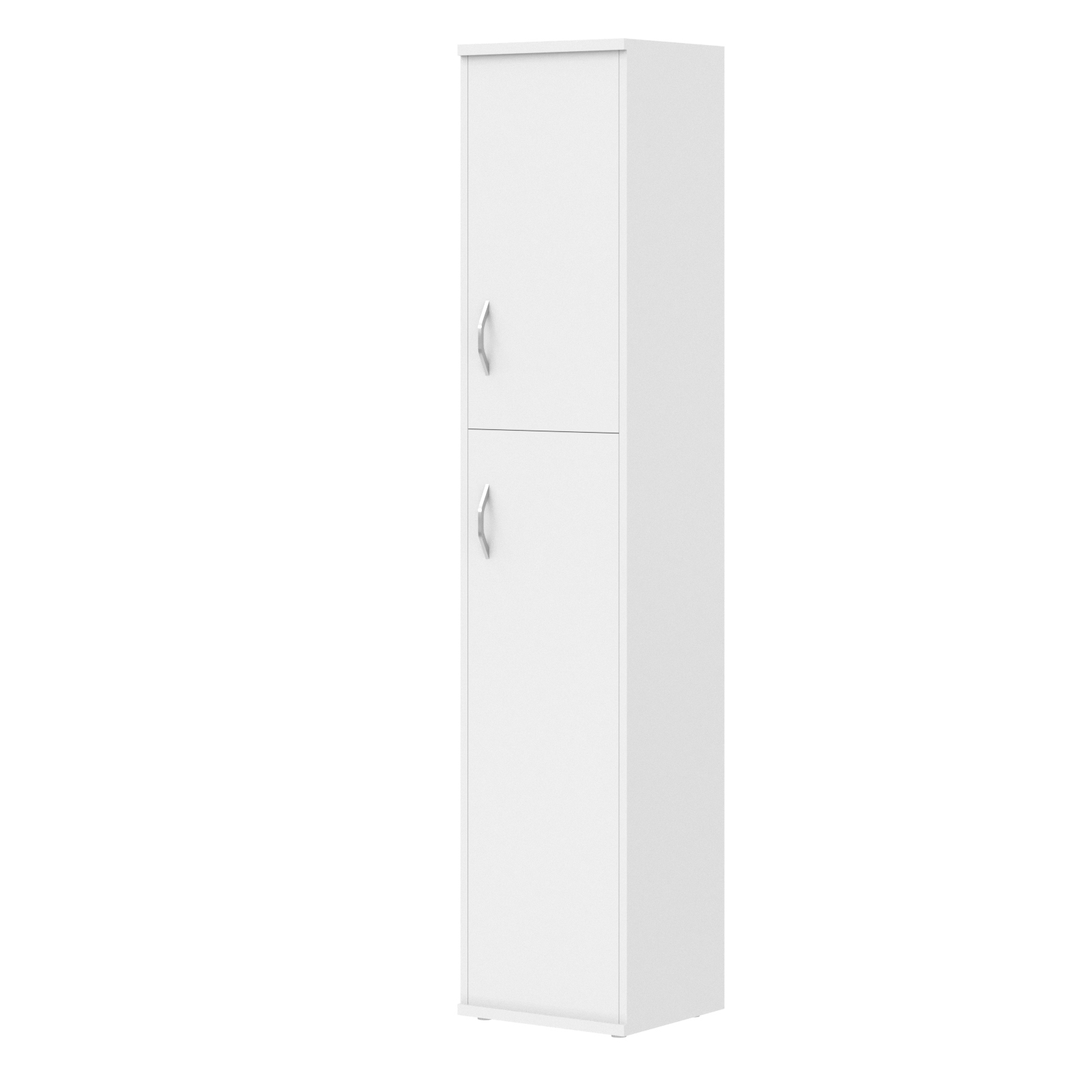 Шкаф колонка с глухой малой и средней дверьми СУ-1.8(R) белый 406*365*1975 Imago | Защита-Офис - интернет-магазин сейфов, кресел, металлической 