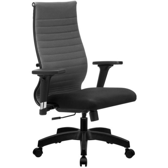 Кресло руководителя Метта комплект 19/2D PL, т.серый/черный | Защита-Офис - интернет-магазин сейфов, кресел, металлической 