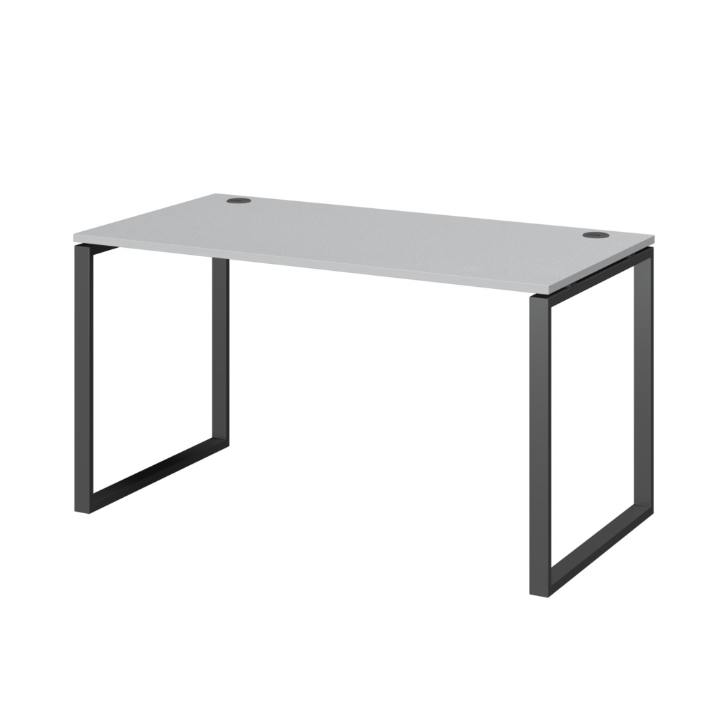 Стол на металлокаркасе АМ.О-004 Серый/Антрацит 1600x730x760 Арго-М | Защита-Офис - интернет-магазин сейфов, кресел, металлической 